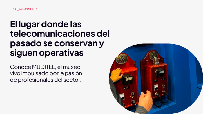 Muditel el museo de las telecomunicaciones
